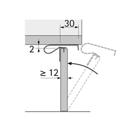 cyclingcolors 4 x Socket Spring Steel Clamp Furniture Clips Holder Spring Kitchen Base Kitchen