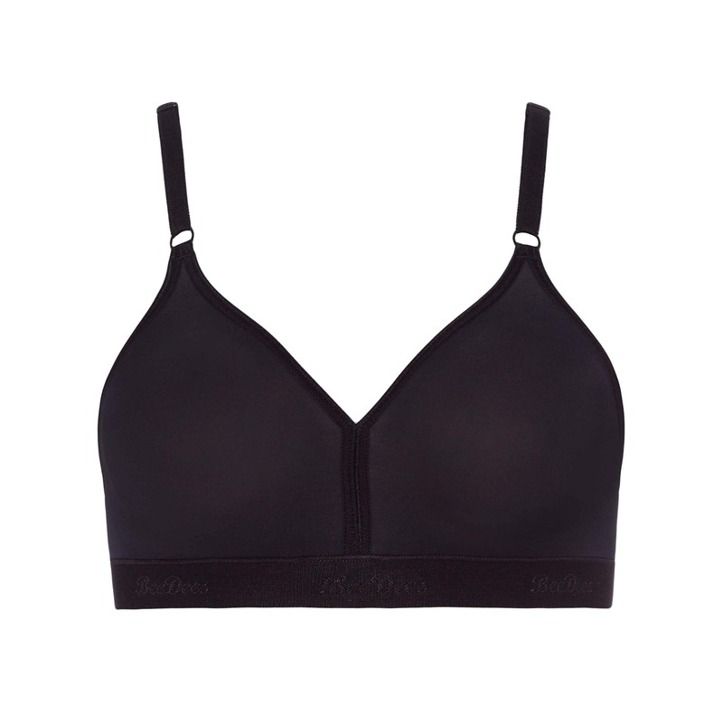 BeeDees Microfun N Women's Soft Bra, black, 80B