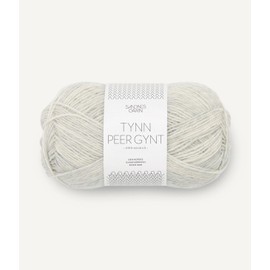 Sandnes Garn Tynn Peer Gynt Approx. 205 m Col. 1021 Lys Grammed, 50 g