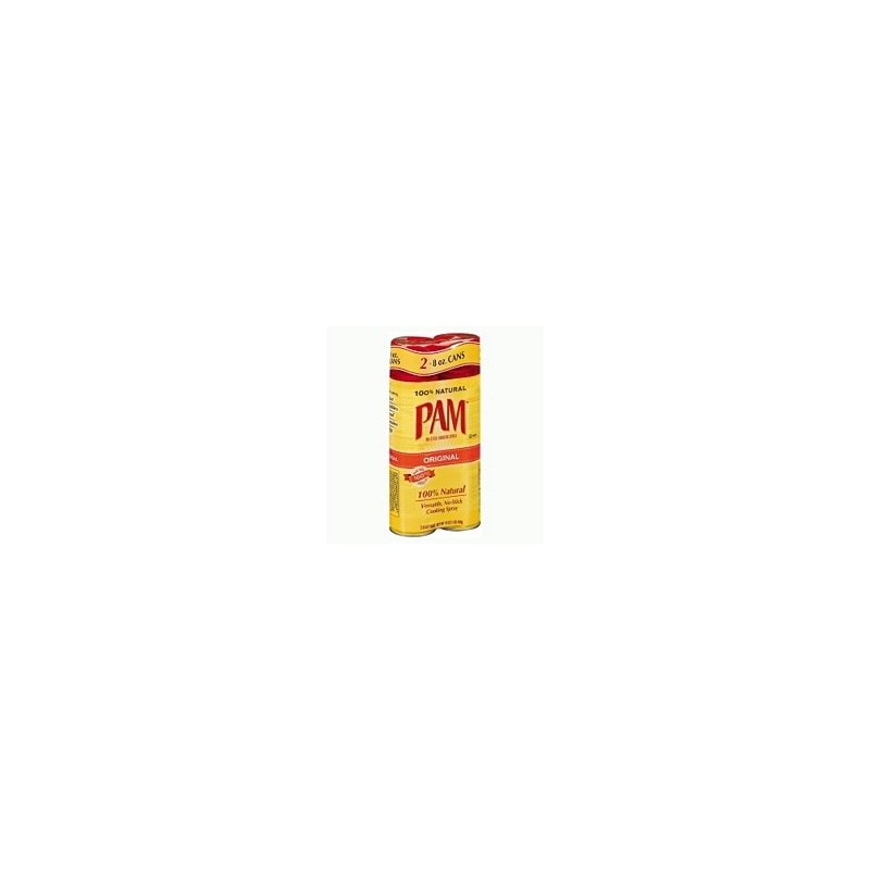 PAM No-Stick Cooking Spray - 2/8oz cans