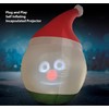 ANIMAT3D Inflatable Mr. Chill Talking Animated Inflatable Snowman with Built