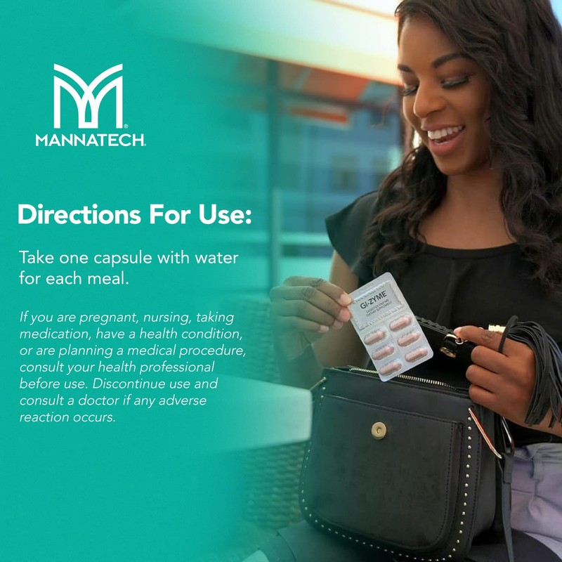 Mannatech GI-Zyme 60 Capsules