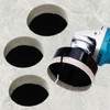 4" Diamond Hole Saw, 102mm Tile Hole Saw Drill Bit
