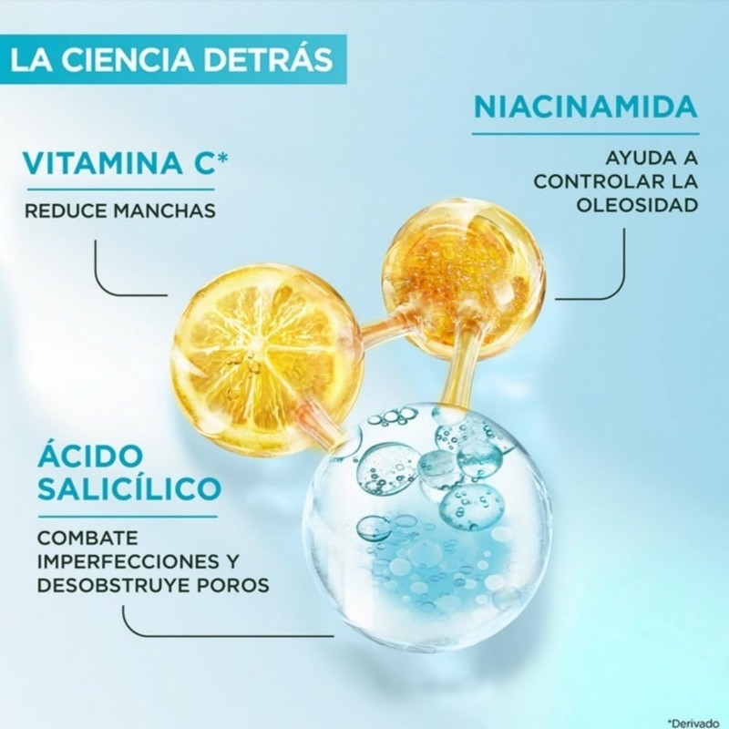 Kit Garnier rutina anti-Imperfecciones con Ácido Salicílico en 3 Pasos