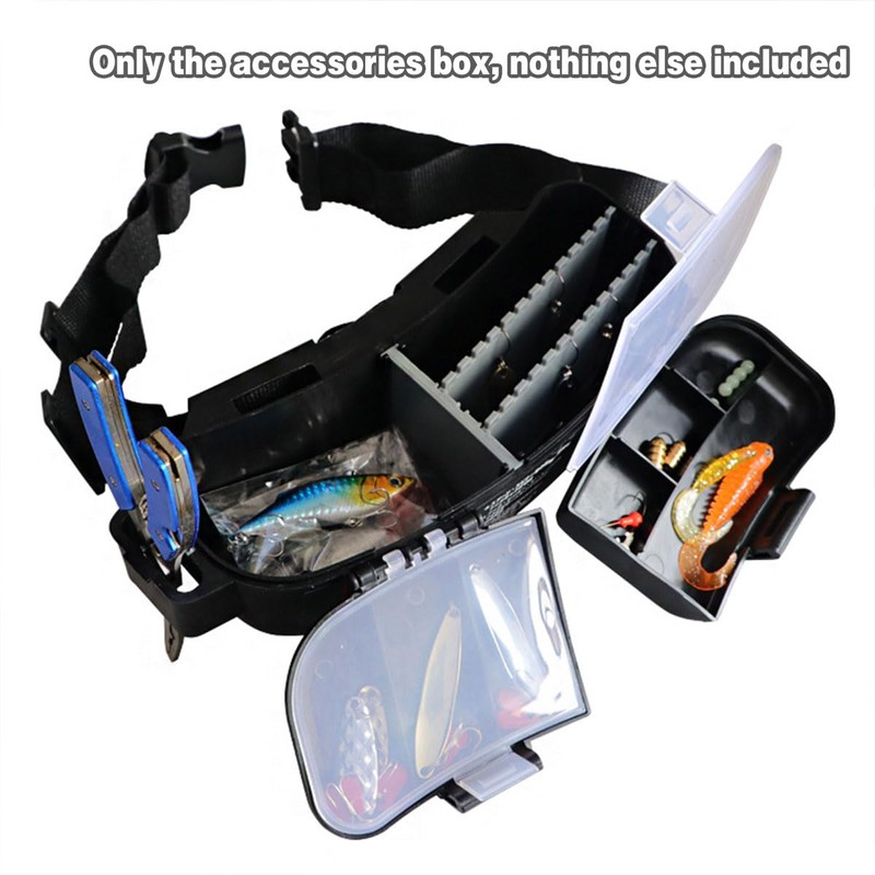 AIMALL Multifunctional Fishing Waist Box, Carry-On Lure Waist Box with