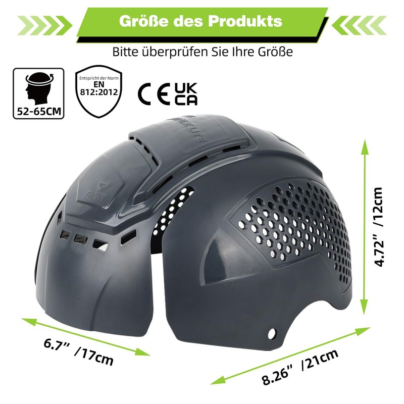 GREEN DEVIL Matrix Lite Head Protection Bump Cap Universal Safety