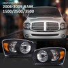 PIT66 Headlights w/Bulbs Left and Right Side Compatible with Dodge