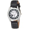ALIAS WW18095SN Snoopy Analog Watch, Waterproof, Leather Strap, Black, Black