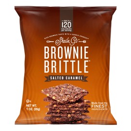 Sheila G's Brownie Brittle, Salted Caramel, 1 Ounce Bag (Pack of 72) (Packaging May Vary)