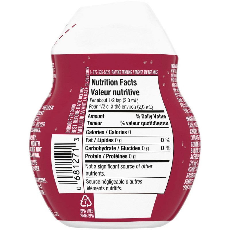 Kraft Heinz Canada ULC Kool-Aid Cherry Liquid Drink Mix, (48mL/1.6