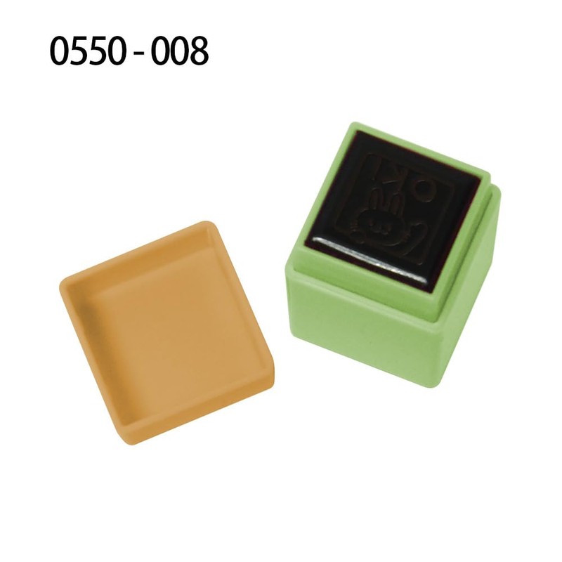 Kao Kodomo Stamp N Mini Pong Stamp OK!/Rabbit/Ink Color: Pink/0550-008