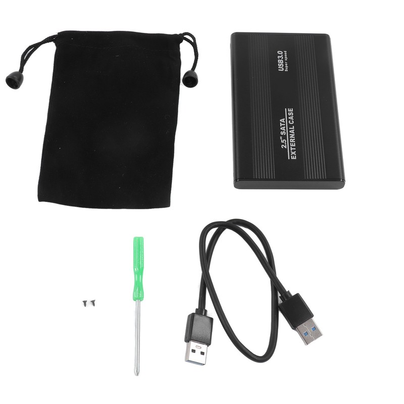 Hard Drive Enclosure 2.5in 4TB LED Indication Aluminum Housing Hot