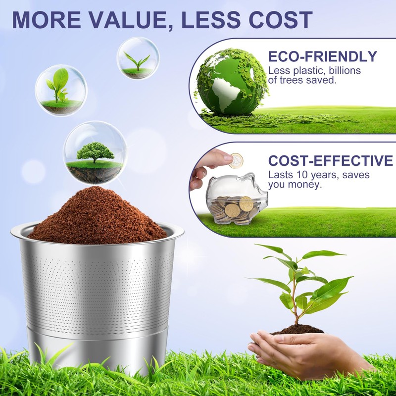 Reusable K Cups Refillable for Keurig: K Cup Reusable Coffee