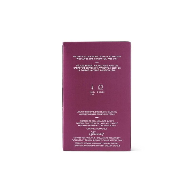 Fairmont Hotels & Resorts Organic Egyptian Camomile (Decaf)