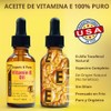 NUEVO aceite de vitamina E ultrapuro, 75 000 UI, D-alfa-tocoferol
