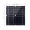 Complete 200W Solar Panel Kit 4000W Solar Power Generator 100A