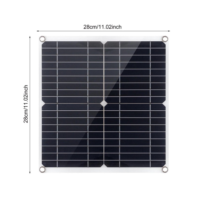 Complete 200W Solar Panel Kit 4000W Solar Power Generator 100A