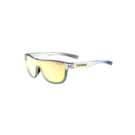 Tifosi Optics Sizzle Sunglasses (Frost Blue - Smoke Yellow Mirror Lens)