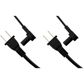 Vebner Power Cord Compatible with Sonos Era 12ft 2-Pack Black