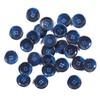 50 Pcs 1inch Large Blue Buttons for Sewing Round Resin