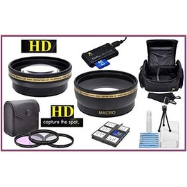 HD Lens Filter Accessory Pack for Panasonic HC-WX970 HC-VX870 HC-V770 HC-WX970M