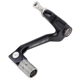 ZETA RACING SEROW250 '05-20, TRICKER '04-18, XT250X '06-17, XT250 '08-22 Revolver Shift Lever Black High Strength Durability 6-Stage Adjustment Non-Slip Knurled Processing Dirtfreak F6741