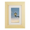 KIBEE Millet, Natural Wood Frame, L-format Picture Frame, Natural Wood