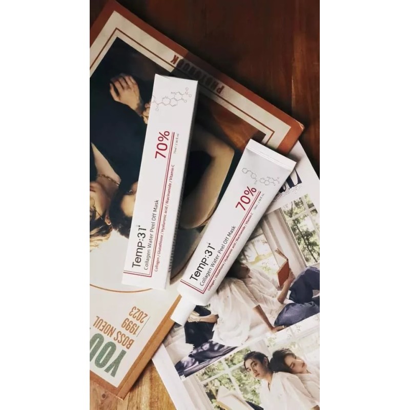 TEMP:31 Collagen Water Peel Off Mask 70ml K-beauty