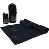Mircrofibre Towel (Black, Hand Towel)