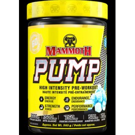 Mammoth Pump (Clear Raspberry) - 540g