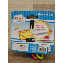 Spark Create Imagine Musical Car Rattle Toy Plays 6 songs Car sounds 9M+ New
