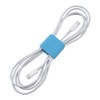 BlueLounge CableClips, Cable Management System (Medium, Dark Blue/Light Blue)