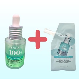 Anua PDRN Hyaluronic Acid Capsule 100 Original 30ml+Refill 30ml Special Collagen Moisture Olive Young [Serum 30ml+Cream 30ml] Anua Serum / 아누아 PDRN 히알루론산 캡슐 100 본품30ml+리필30ml 기획 콜라겐 수분 올리브영 [세럼30ml+크림30ml] 아누아 세럼