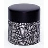 Kotodo Takahashi Seisakusho Tea Caddy KuroTO Komon Flat 3.5 oz