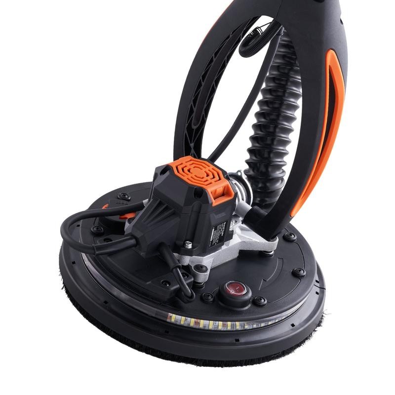 VEVOR Electric Drywall Sander 900W, Self-Suction & Variable Speed 800-1800