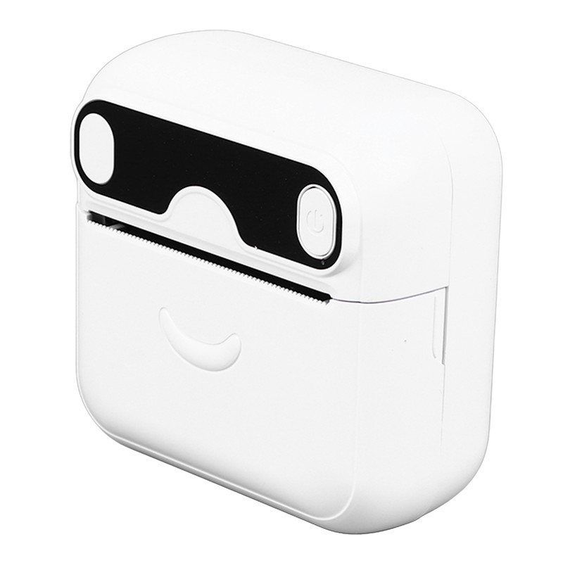 Mini Printer Bluetooth Connection Inkless Printing Portable Pocket Printer for