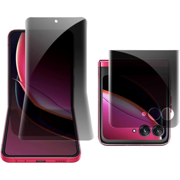 FYDIKHN Anti-Spy Anti-Glare Inner Screen Protector For Moto Razr 2025/Moto