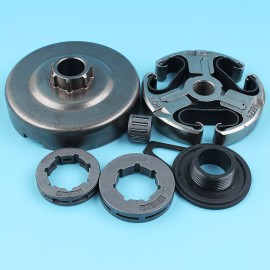 For Husqvarna 3/8" Clutch Drum Sprocket Rim Worm Gear Kit for Husqvarna 372 372XP 371 365 362