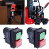 Pair of IP55 Electric On Off Switch Red and Green