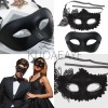 Pack de 2 Antifaces de Mariposa para Pareja, de Plástico,