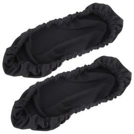 2Pcs Office Rotating Chair Armrest Covers Elastic Chair Armrests Cover Removable Arm Rest Pads Stretch Protector for Home Office Black