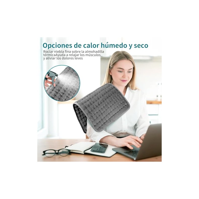 Compresa de calor teraputico, almohadilla Cojn Trmica Elctrica, almohadilla trmica