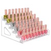 JessLab Nail Polish Organizer, Clear Acrylic Nail Polish Rack Essential