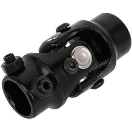 3/4" Round X 1" DD Steering Universal joints Universal Steering U-Joints,Black Single, 83mm