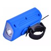 Bicycle Lampara Bicicleta Claxon Led Solar Recargable Frontal Color