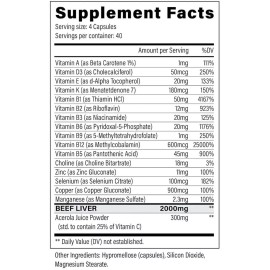 Black Magic Supps Nine Lives Beef Liver