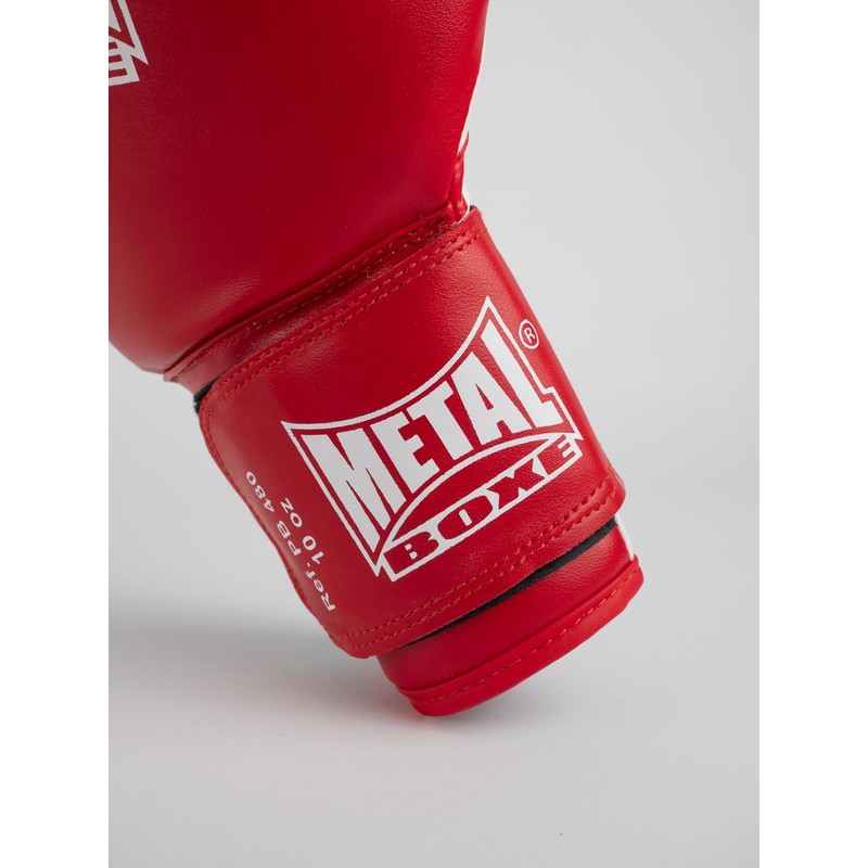 METAL BOXE Boxing Gloves red red Size:6 oz
