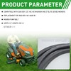 266-164 Bad boy Mower Drive Belts (1/2" x 66 1/4")