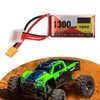 RC Battery Pack 22.2V 100C 1300mAh 6S Lipo Power Battery