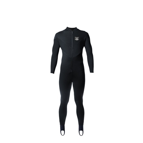Aeroskin Full Body Suit Spine/Kidney with Kevlar Knee Pads (Black, X-Large)